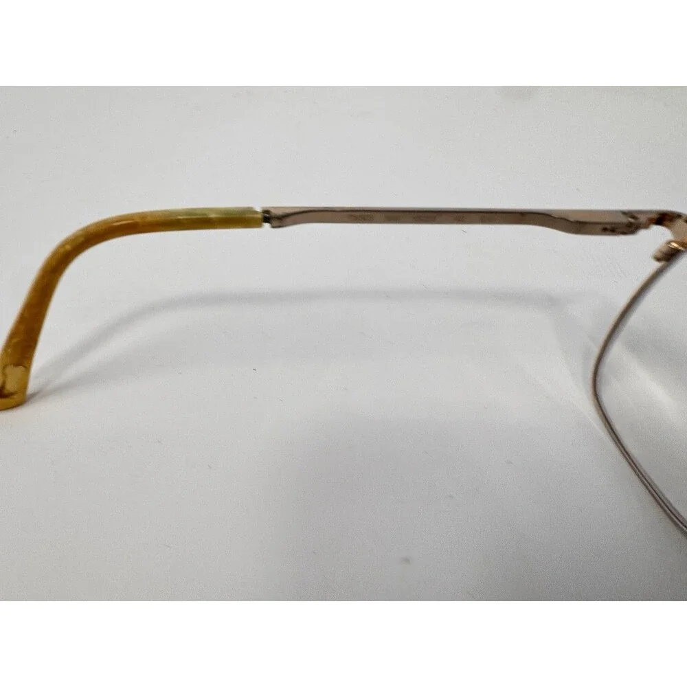 Ted Baker London TW503 NAV Eyeglass Frames Only Blue Gold 55-16-140